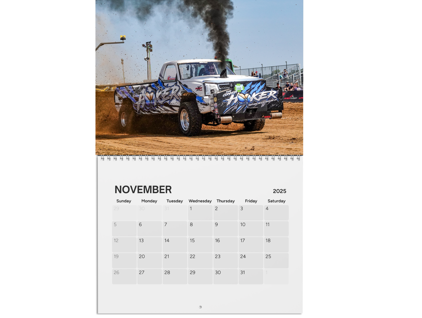 Wall Calendar-Limited Pro Diesel Trucks 2025
