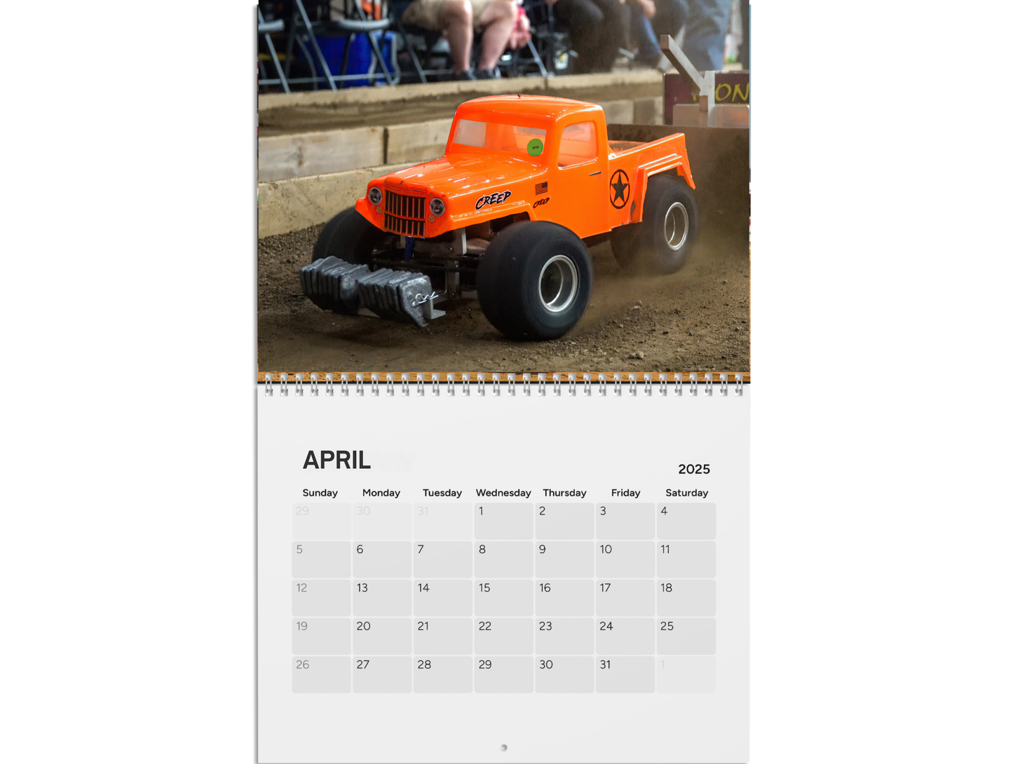 Wall Calendar-NR/CTPA World Championships Truck Pulling