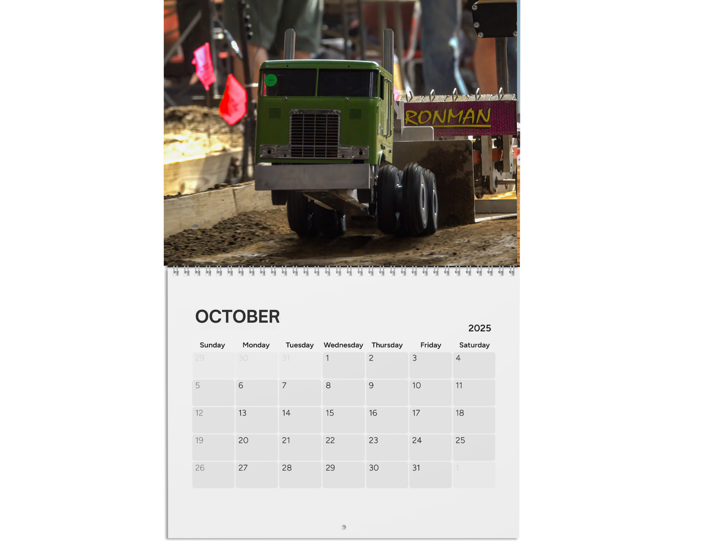 Wall Calendar-NR/CTPA World Championships Truck Pulling