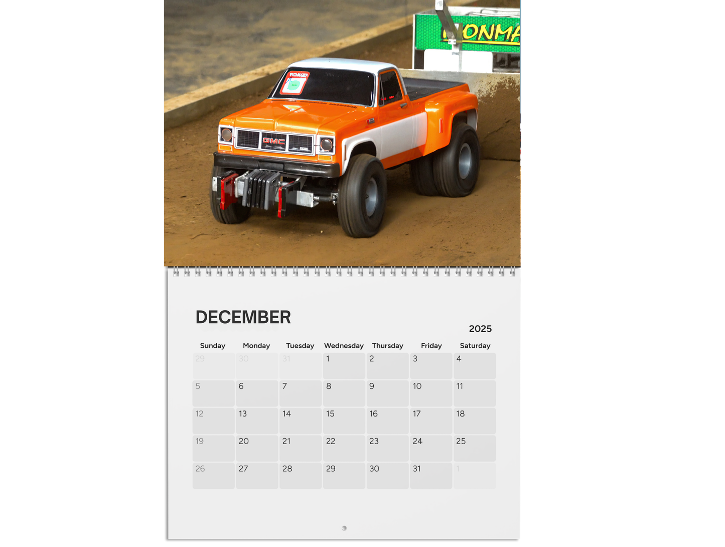 Wall Calendar-NR/CTPA World Championships Truck Pulling