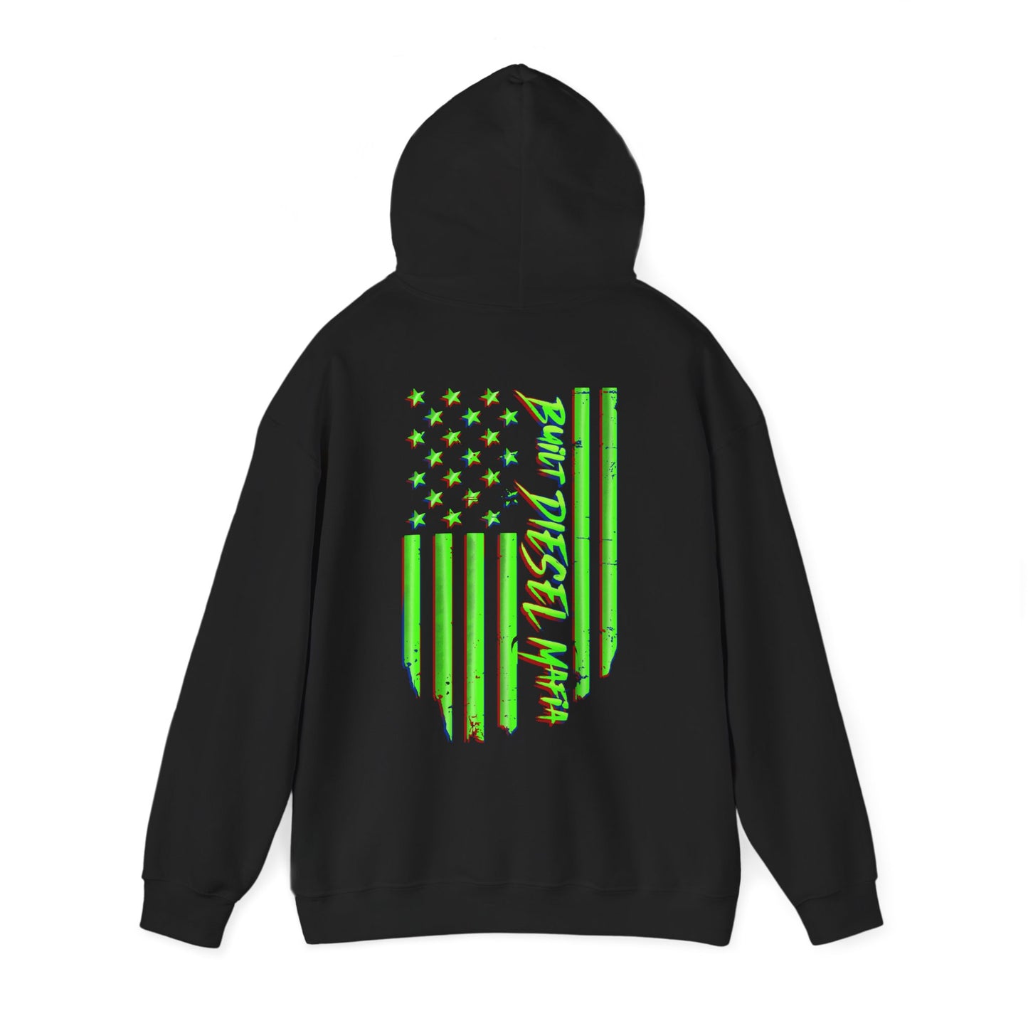 Built DIESEL Mafia Flag Hoodie