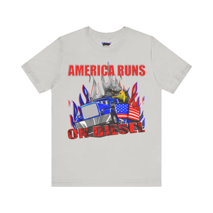 America Runs On Diesel Tee