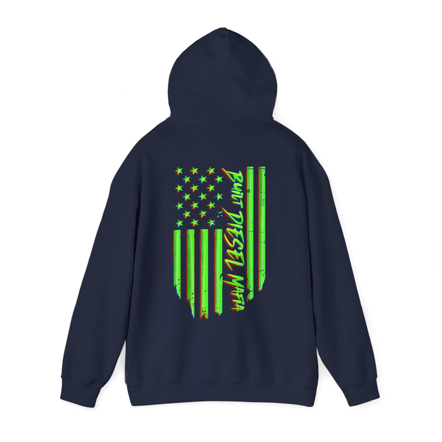 Built DIESEL Mafia Flag Hoodie