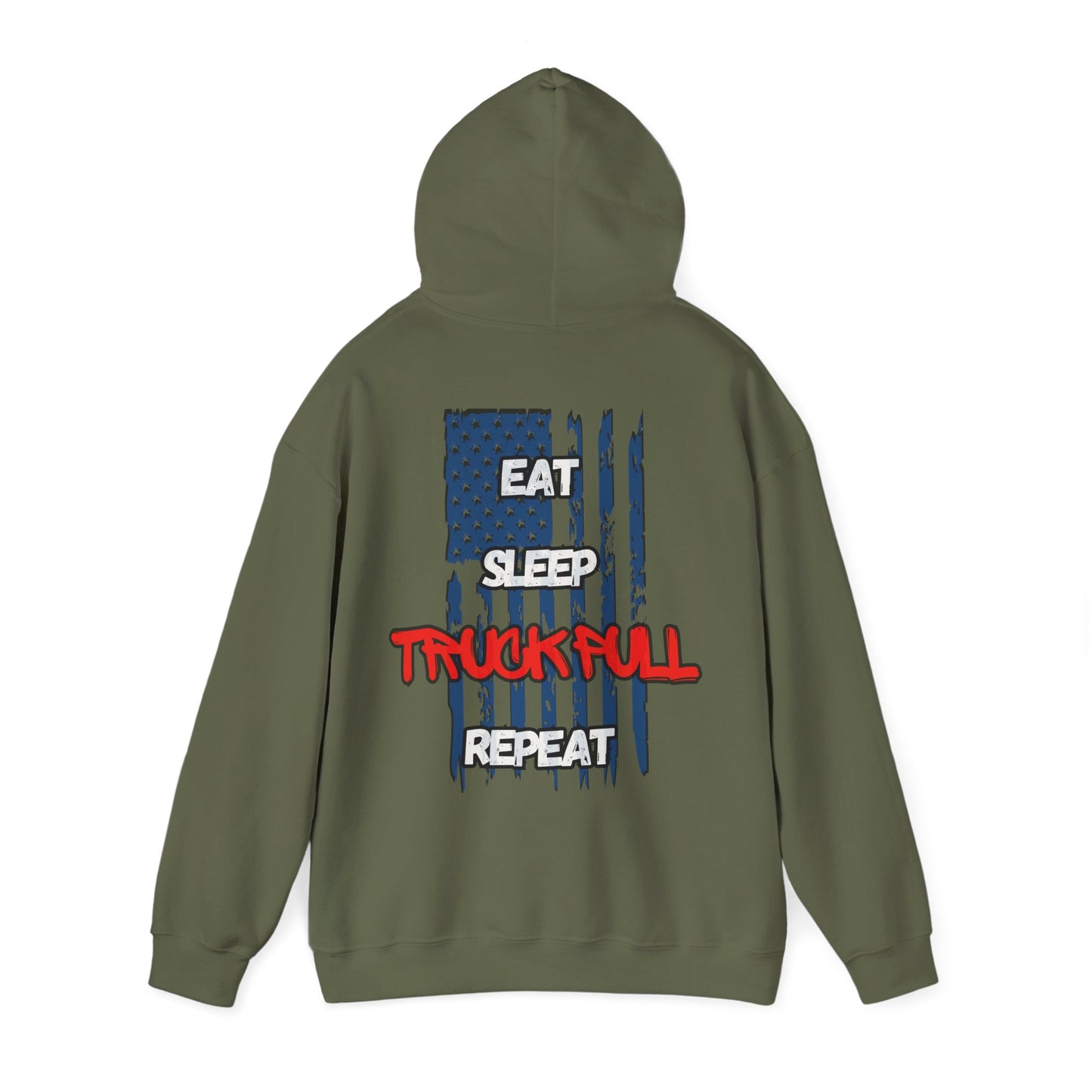 Eat, Sleep, Truck Pull, Repeat Hoodie