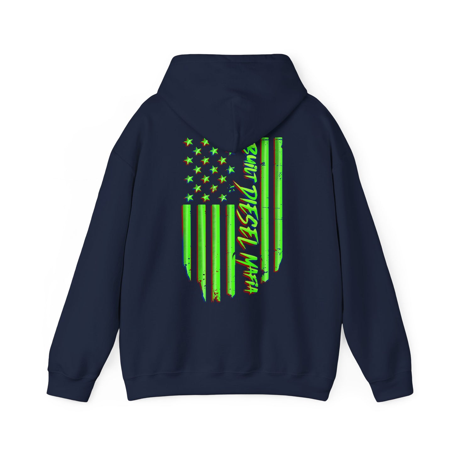 Built DIESEL Mafia Flag Hoodie