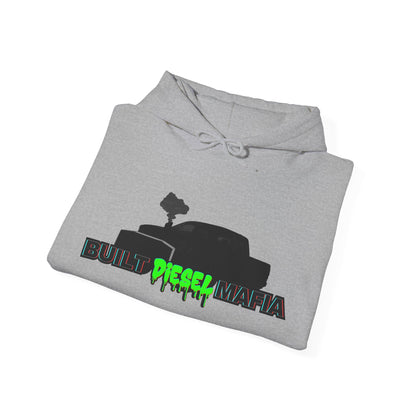 Built Diesel Mafia Hoodie With Pulling Truck