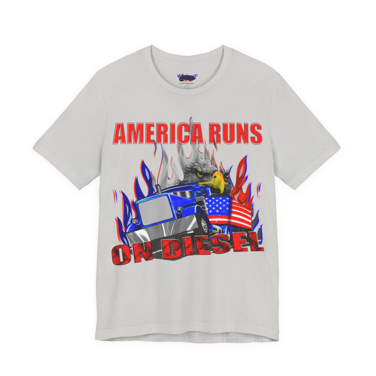 America Runs On Diesel Tee