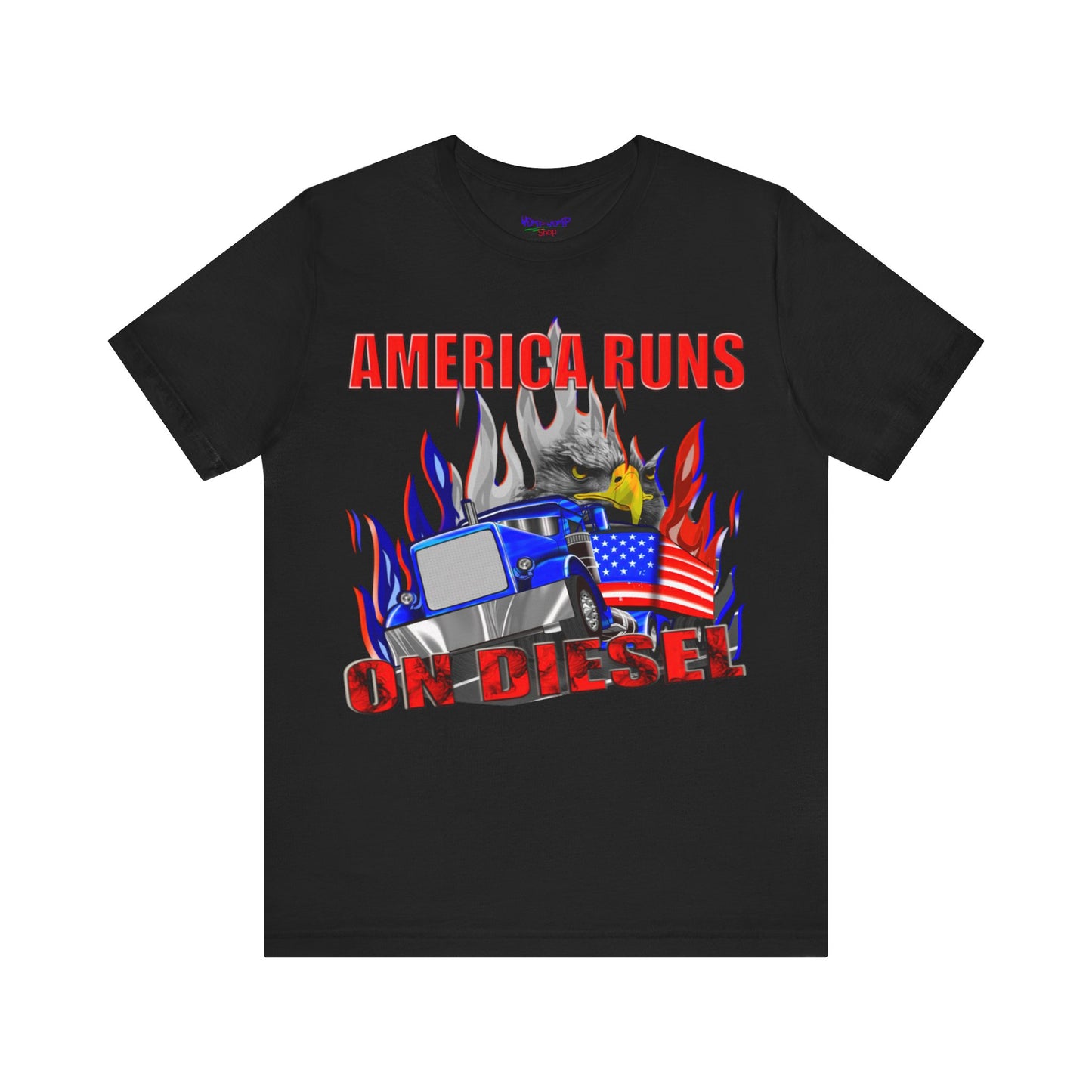America Runs On Diesel Tee