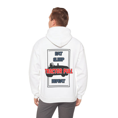 Eat, Sleep, Tractor Pull, Repeat Hoodie