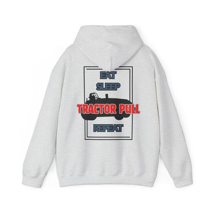 Eat, Sleep, Tractor Pull, Repeat Hoodie