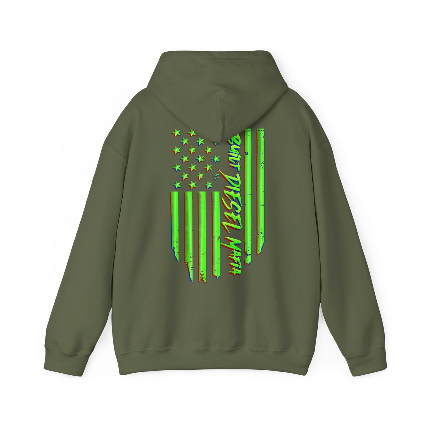Built DIESEL Mafia Flag Hoodie