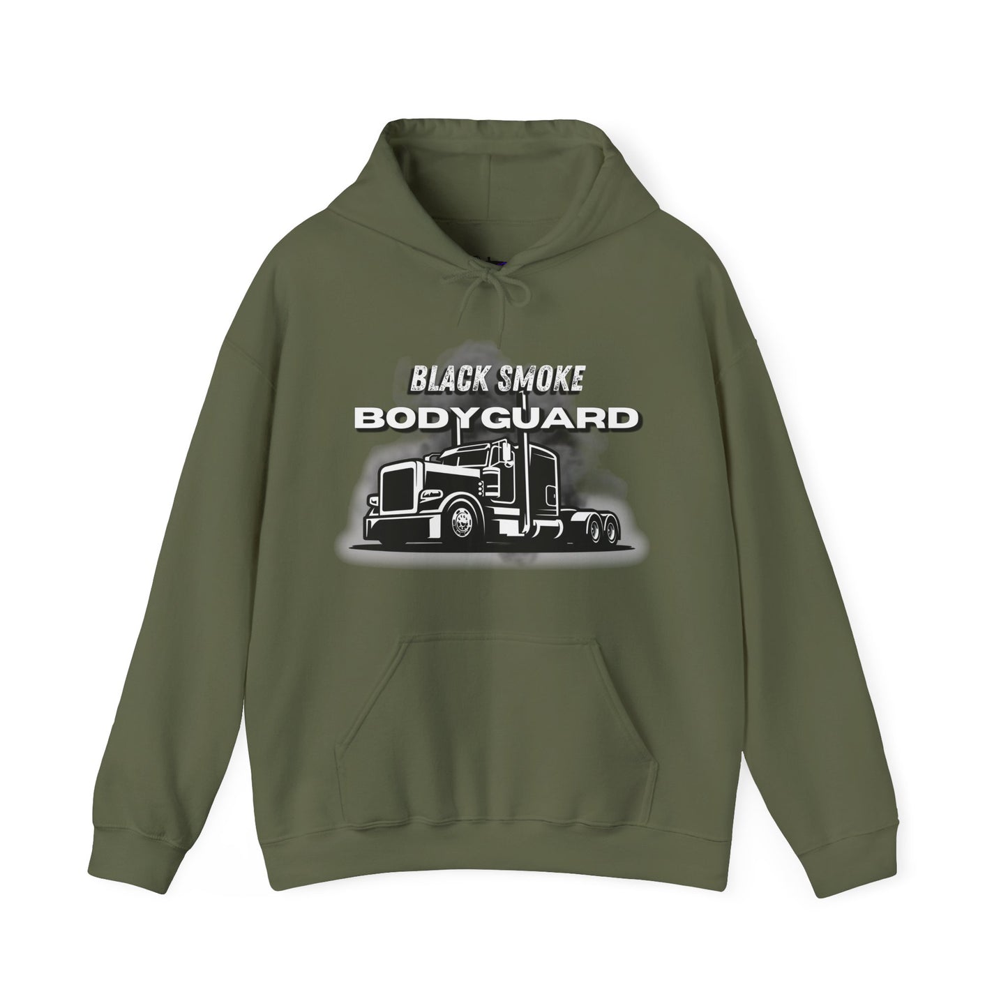 Black Smoke Bodyguard Hoodie