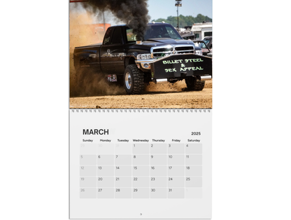 Wall Calendar-Limited Pro Diesel Trucks 2025