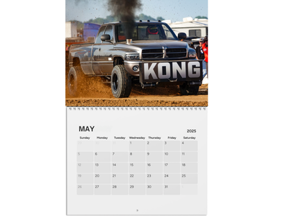 Wall Calendar-Limited Pro Diesel Trucks 2025