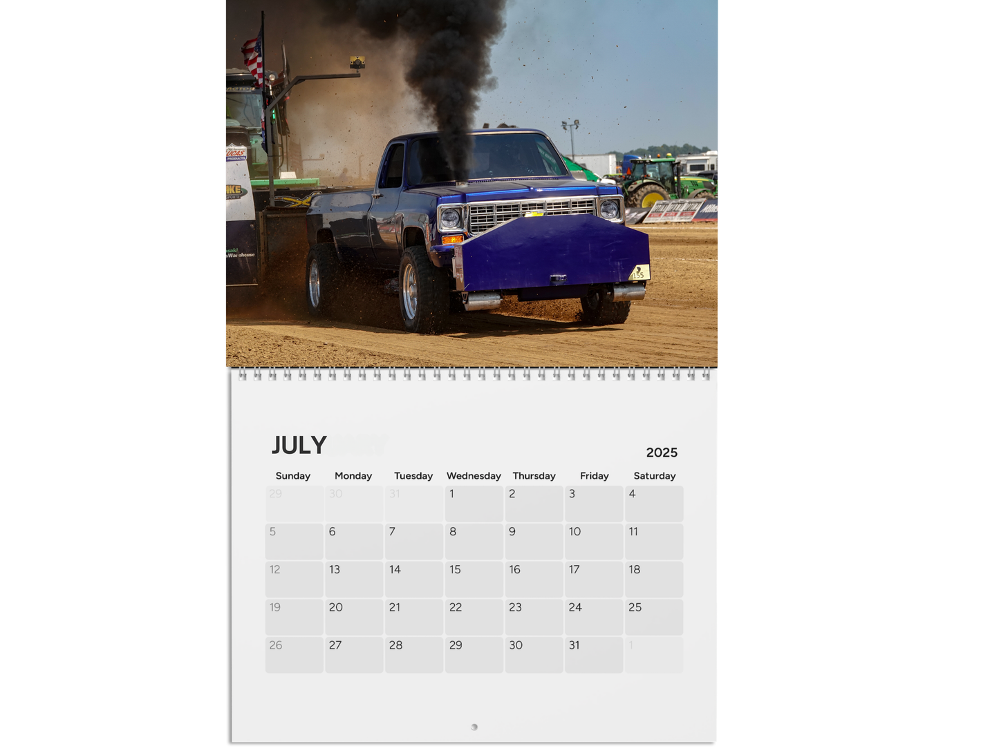 Wall Calendar-Limited Pro Diesel Trucks 2025