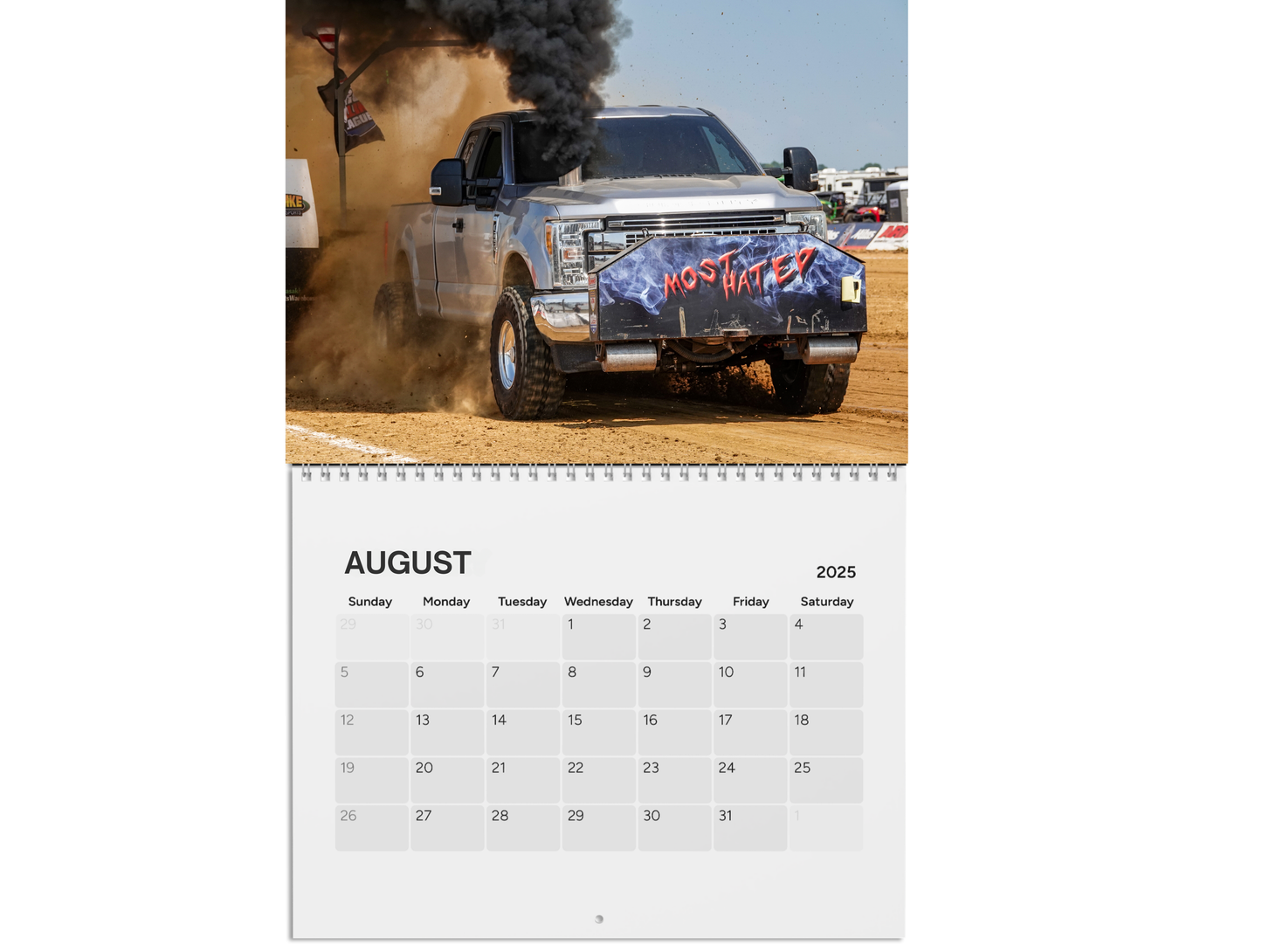 Wall Calendar-Limited Pro Diesel Trucks 2025