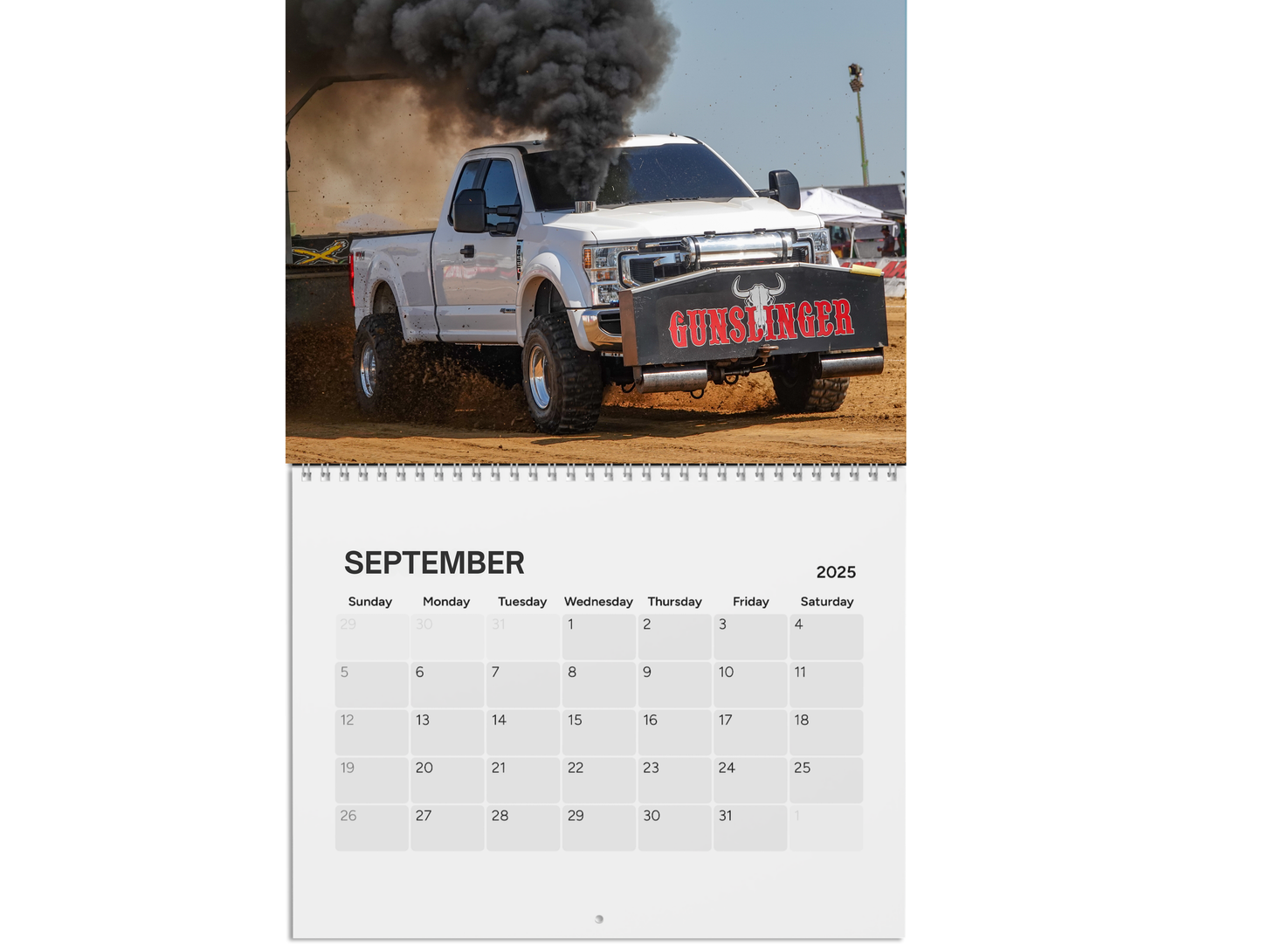 Wall Calendar-Limited Pro Diesel Trucks 2025