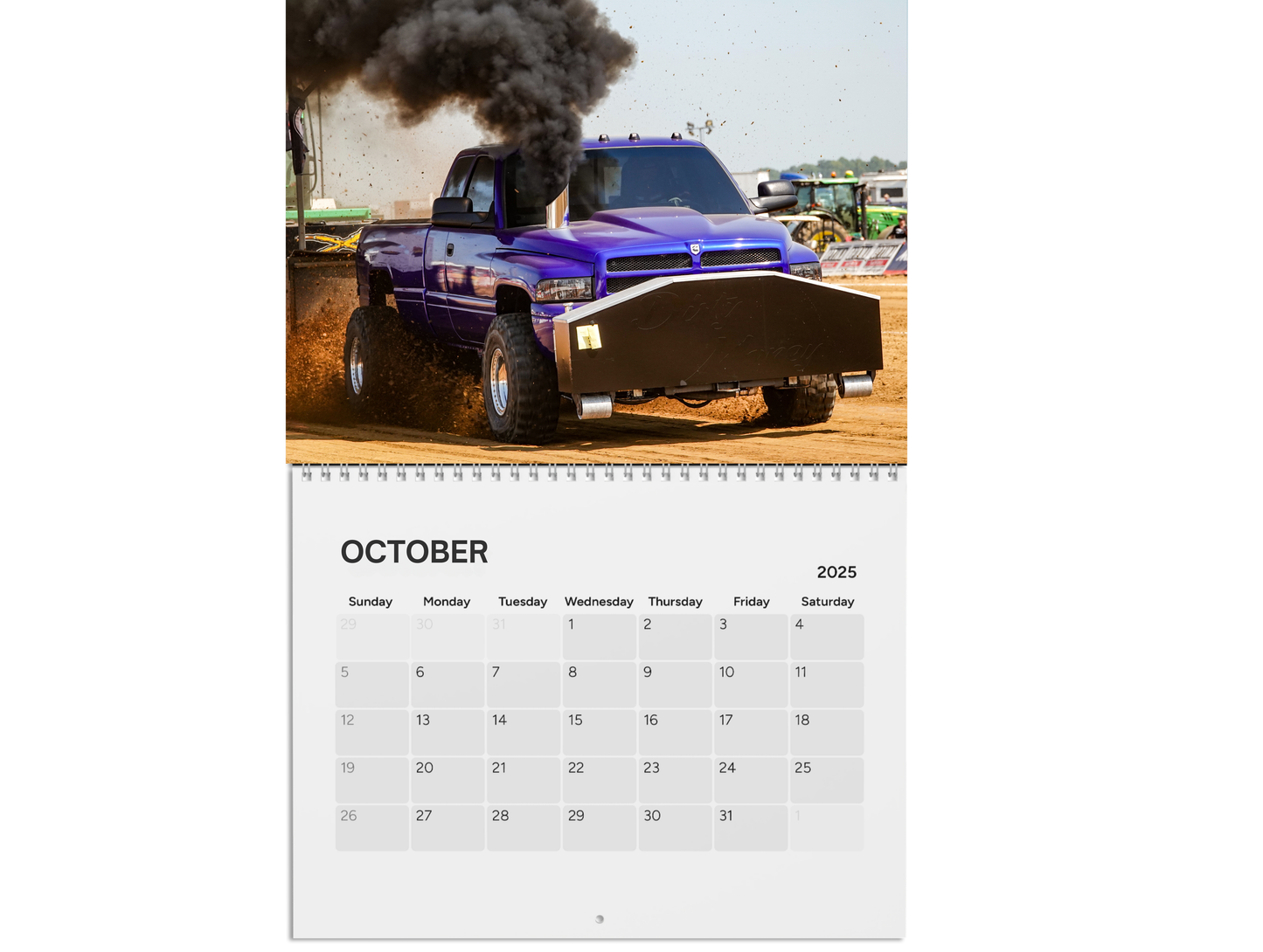 Wall Calendar-Limited Pro Diesel Trucks 2025