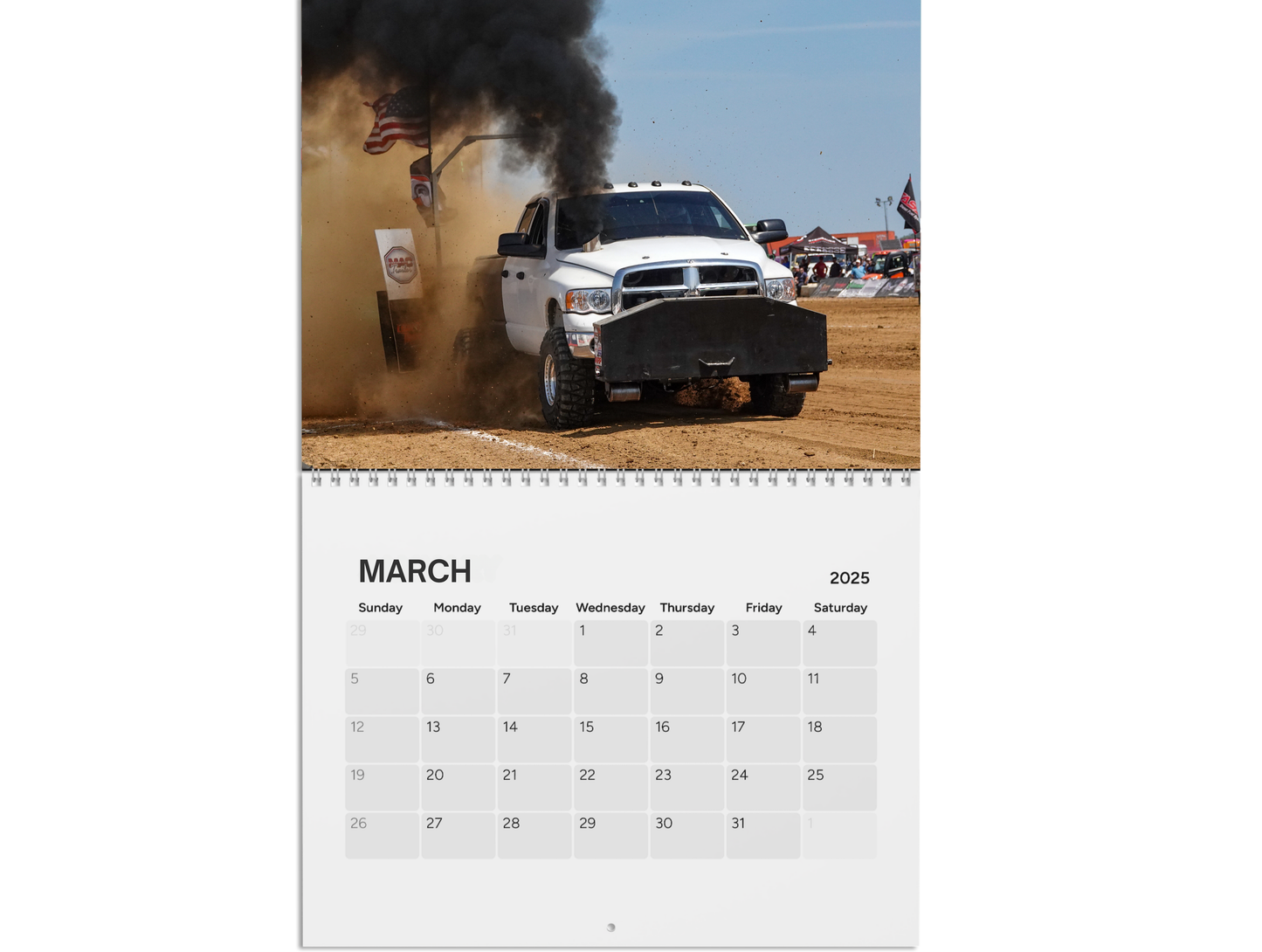 Wall Calendar-Limited Pro Diesel Trucks (Vol 2) 2025