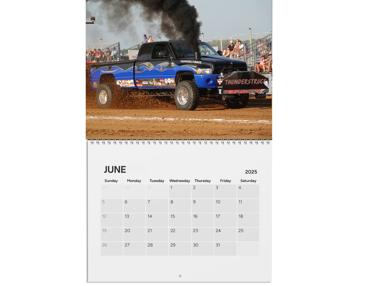 Wall Calendar-Limited Pro Diesel Trucks (Vol 2) 2025