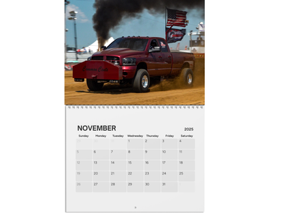 Wall Calendar-Limited Pro Diesel Trucks (Vol 2) 2025