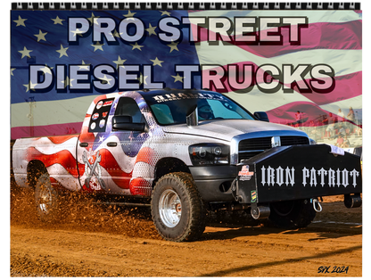 Wall Calendar-SDX Pro Street Diesel Trucks 2025