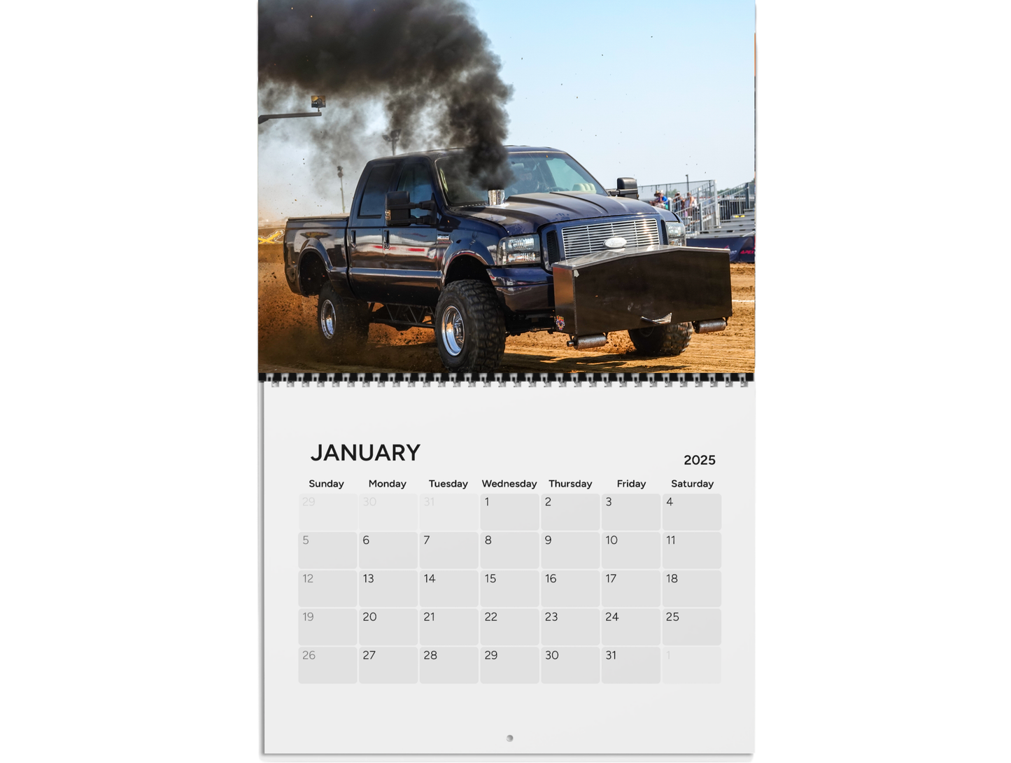 Wall Calendar-SDX Pro Street Diesel Trucks 2025