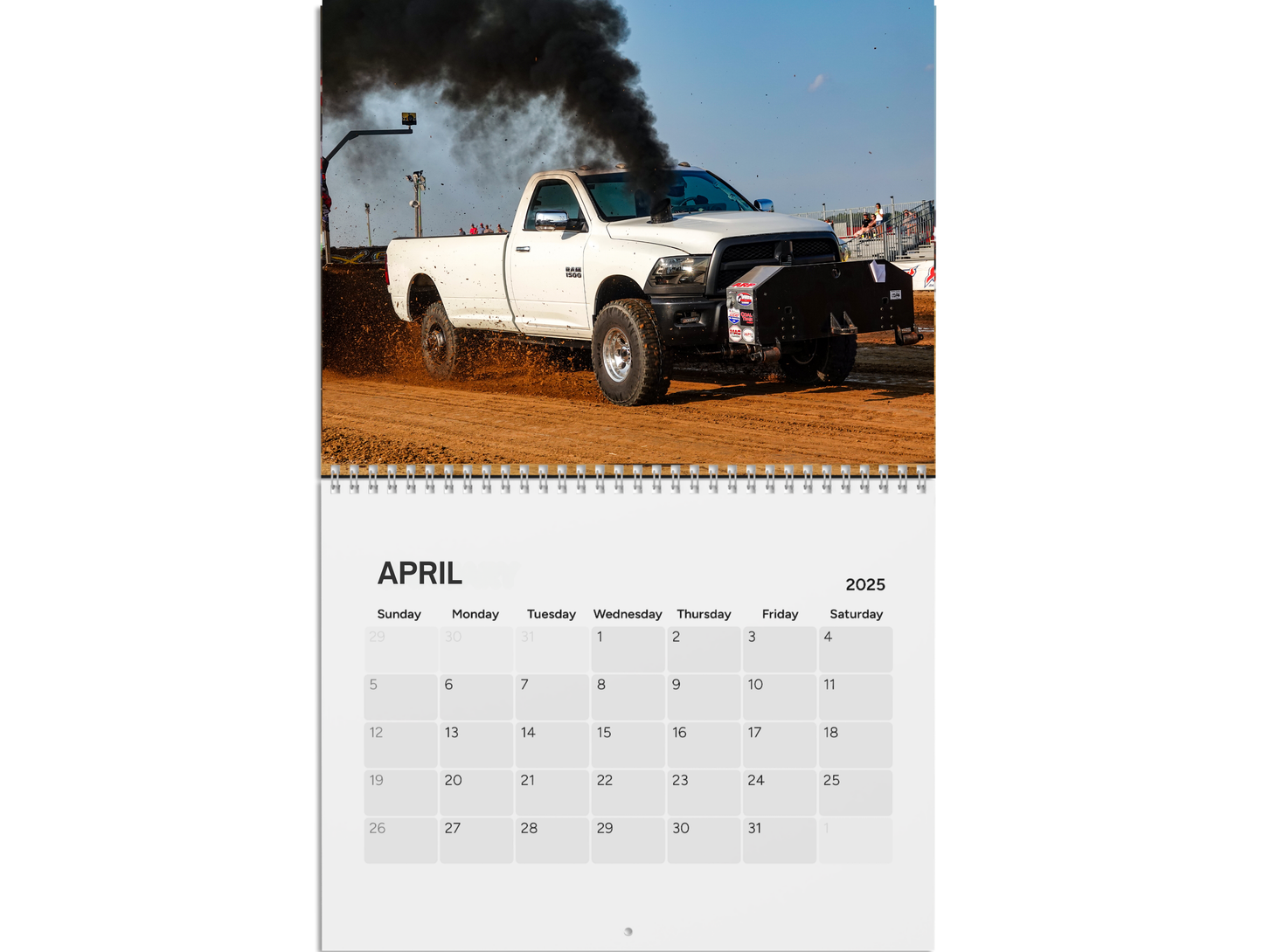 Wall Calendar-SDX Pro Street Diesel Trucks 2025