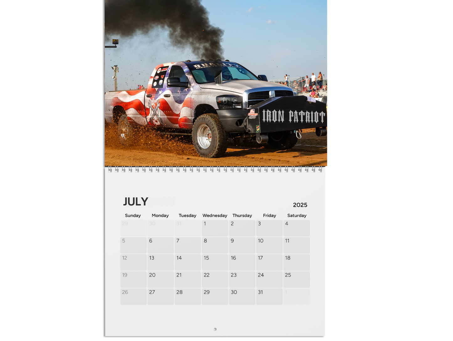 Wall Calendar-SDX Pro Street Diesel Trucks 2025