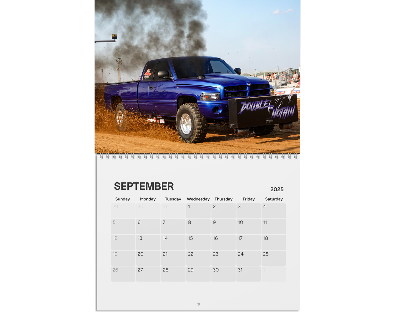 Wall Calendar-SDX Pro Street Diesel Trucks 2025