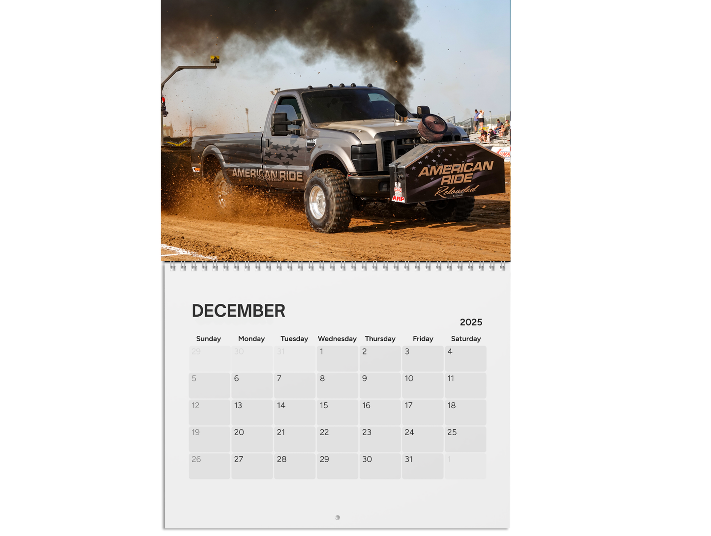 Wall Calendar-SDX Pro Street Diesel Trucks 2025