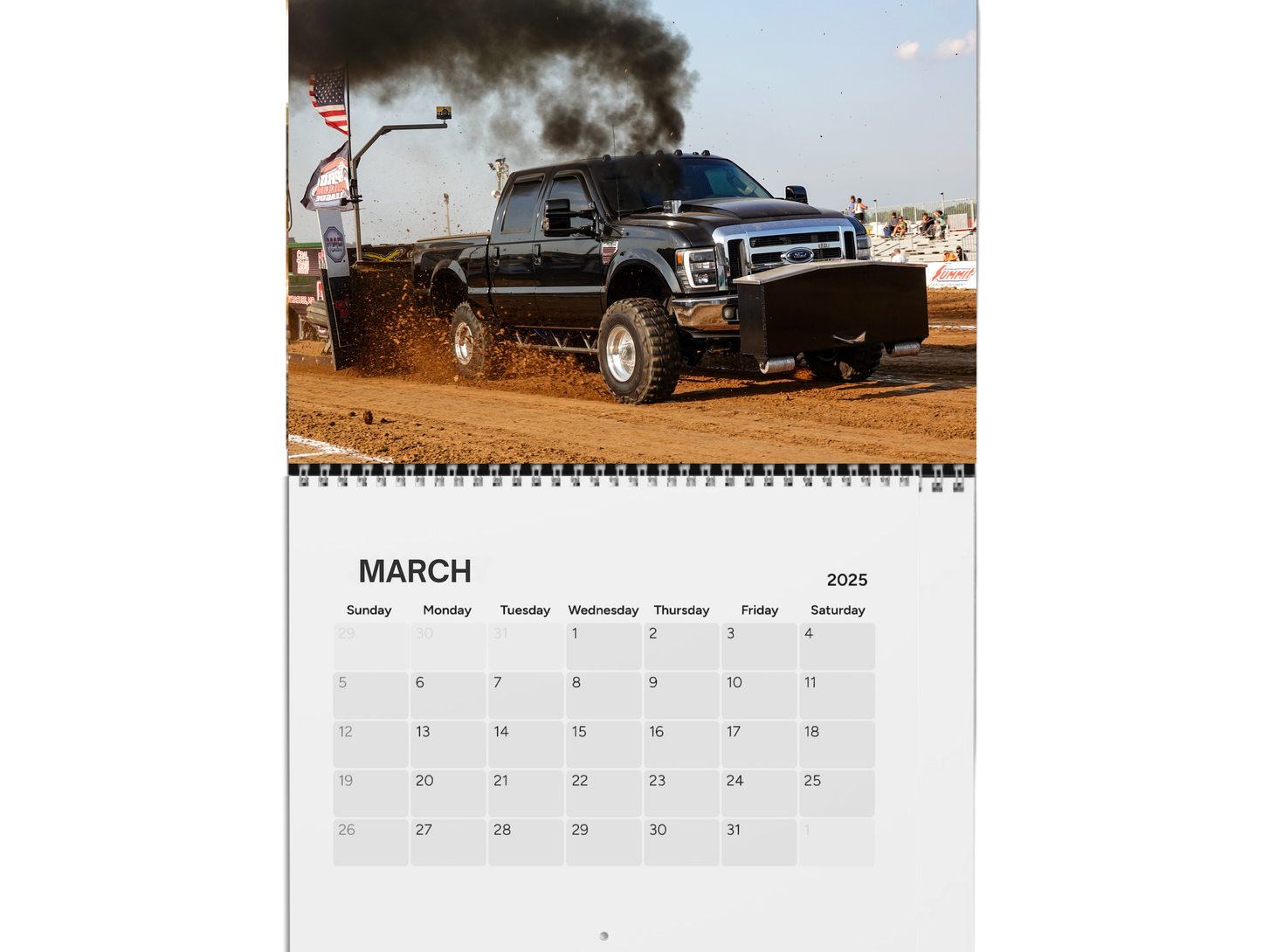 Wall Calendar-SDX Pro Street Diesel Trucks 2025