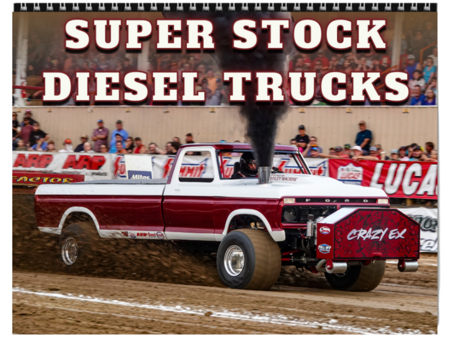 Wall Calendar-Super Stock Diesel Trucks 2025