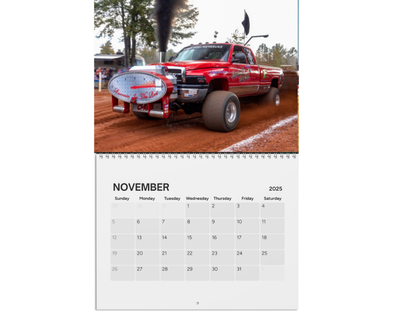 Wall Calendar-Super Stock Diesel Trucks 2025