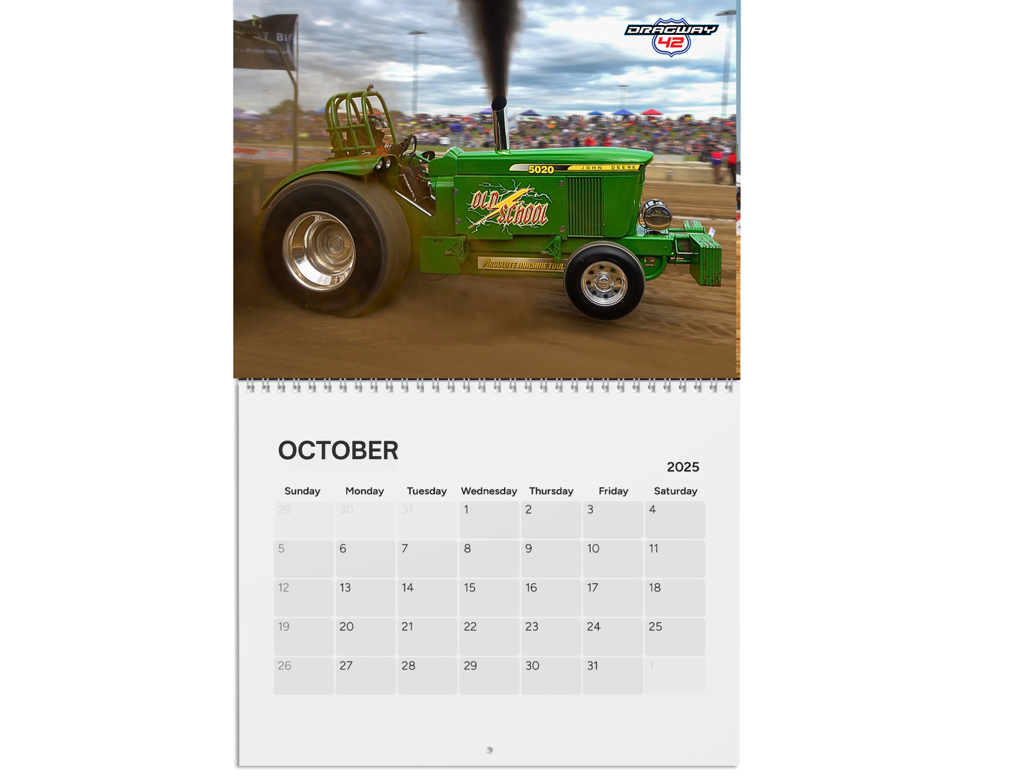 Wall Calendar-Dragway 42 Truck & Tractor Pull Calendar 2025