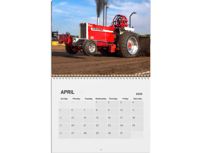 Wall Calendar-Indiana Pulling League 2025