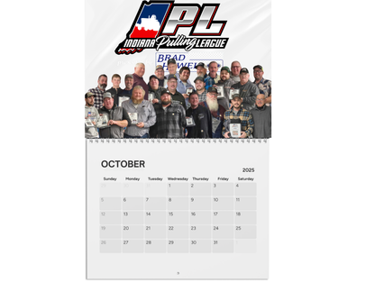 Wall Calendar-Indiana Pulling League 2025