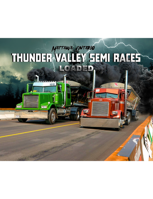 Wall Calendar- Thunder Valley Semi Races Loaded 2026
