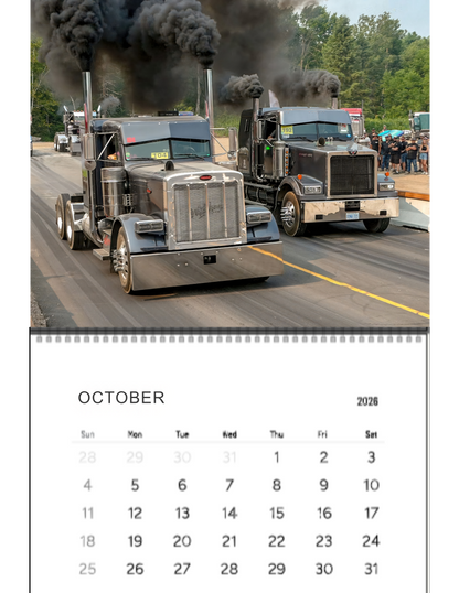 Wall Calendar- Thunder Valley Semi Races Bobtail 2026