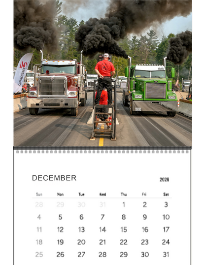 Wall Calendar- Thunder Valley Semi Races Bobtail 2026