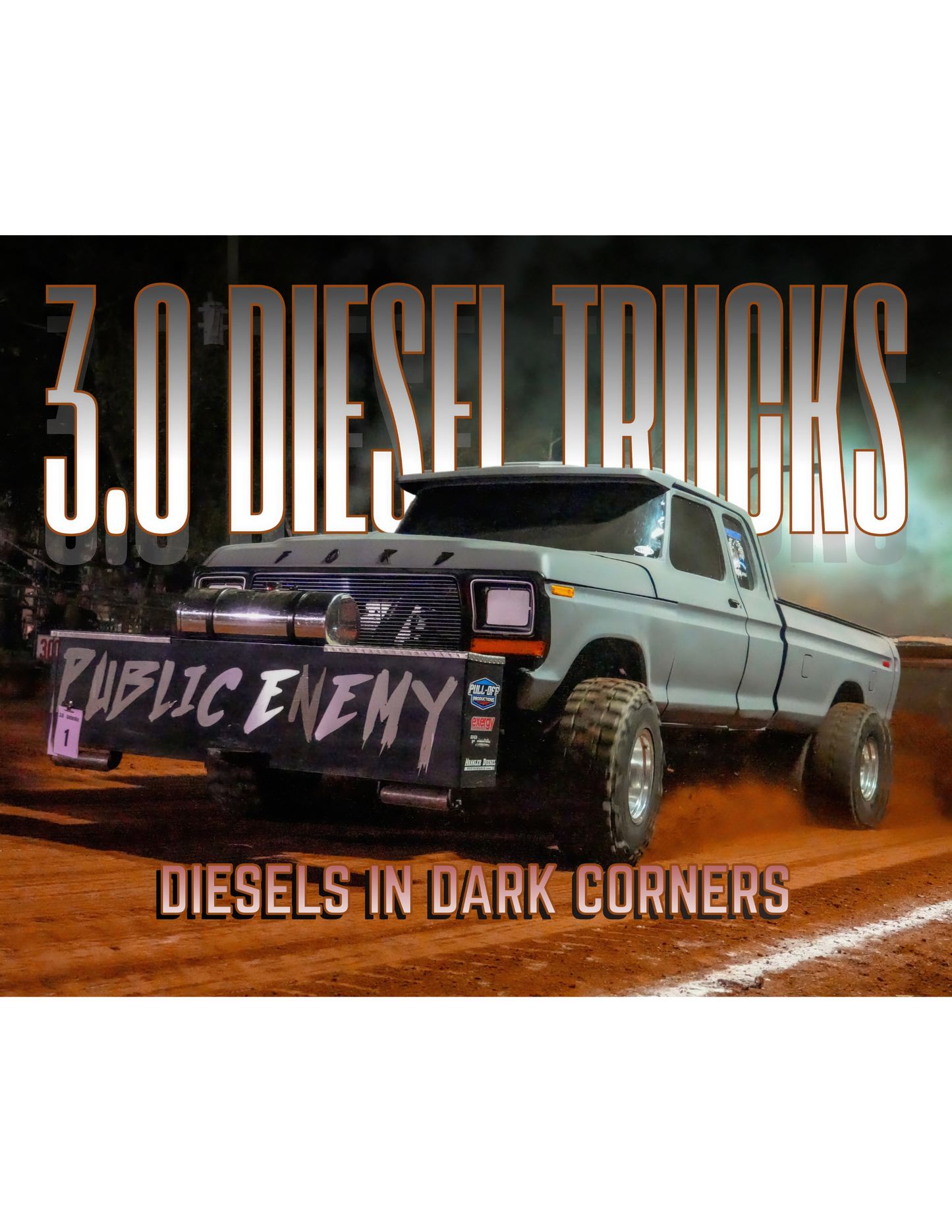 Wall Calendar- 3.0 Diesel Trucks Diesels In Dark Corners 2026