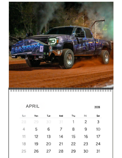 Wall Calendar- 3.0 Diesel Trucks Diesels In Dark Corners 2026