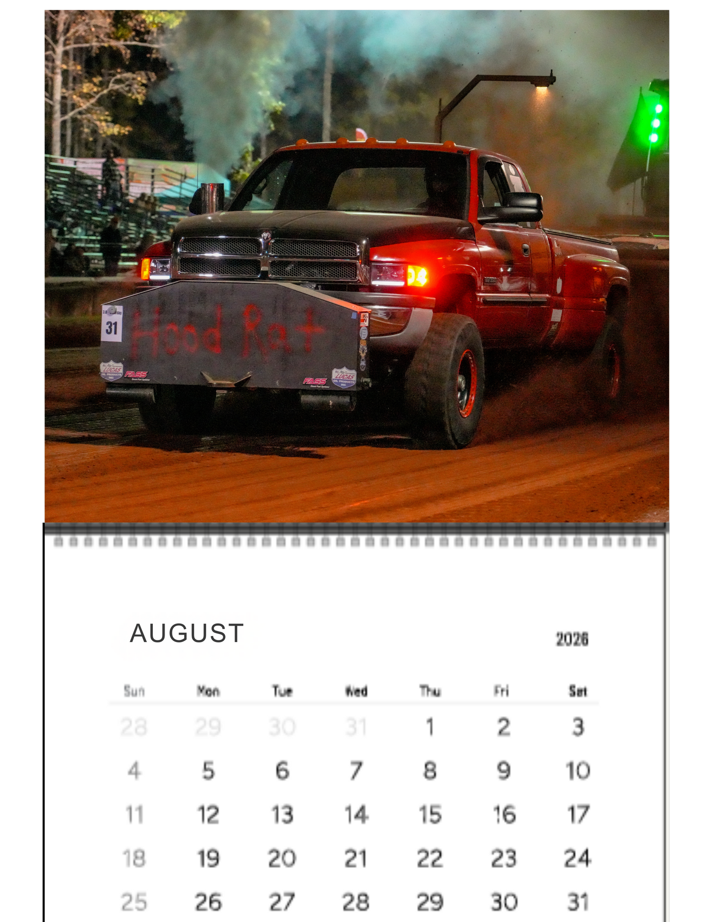 Wall Calendar- 3.0 Diesel Trucks Diesels In Dark Corners 2026