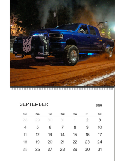 Wall Calendar- 3.0 Diesel Trucks Diesels In Dark Corners 2026