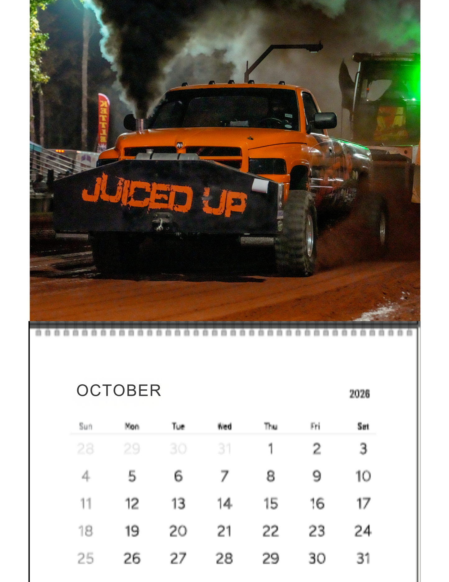Wall Calendar- 3.0 Diesel Trucks Diesels In Dark Corners 2026