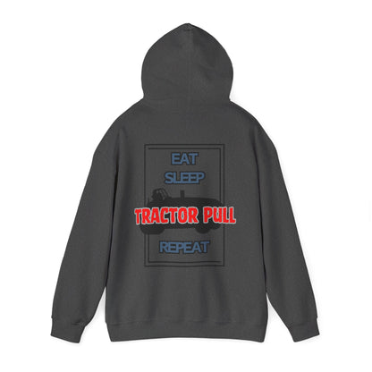 Eat, Sleep, Tractor Pull, Repeat Hoodie