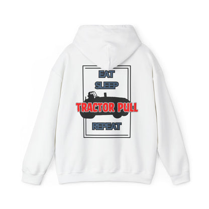 Eat, Sleep, Tractor Pull, Repeat Hoodie