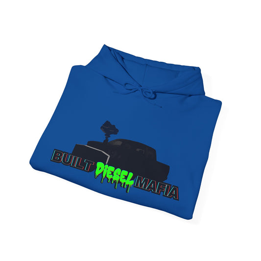 Built Diesel Mafia Hoodie With Pulling Truck