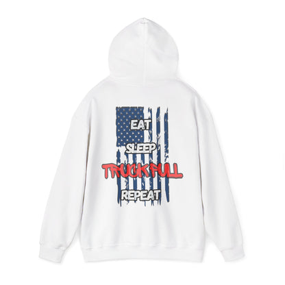 Eat, Sleep, Truck Pull, Repeat Hoodie