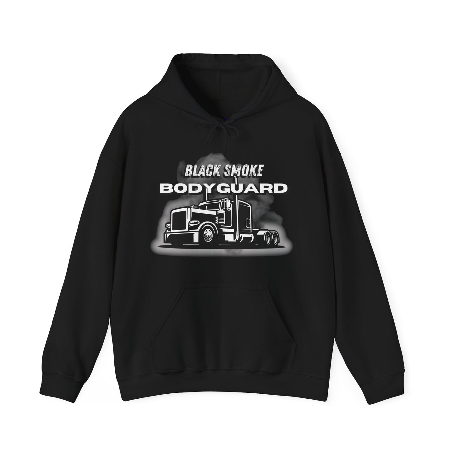 Black Smoke Bodyguard Hoodie